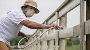 Fence Painting Howard County MD