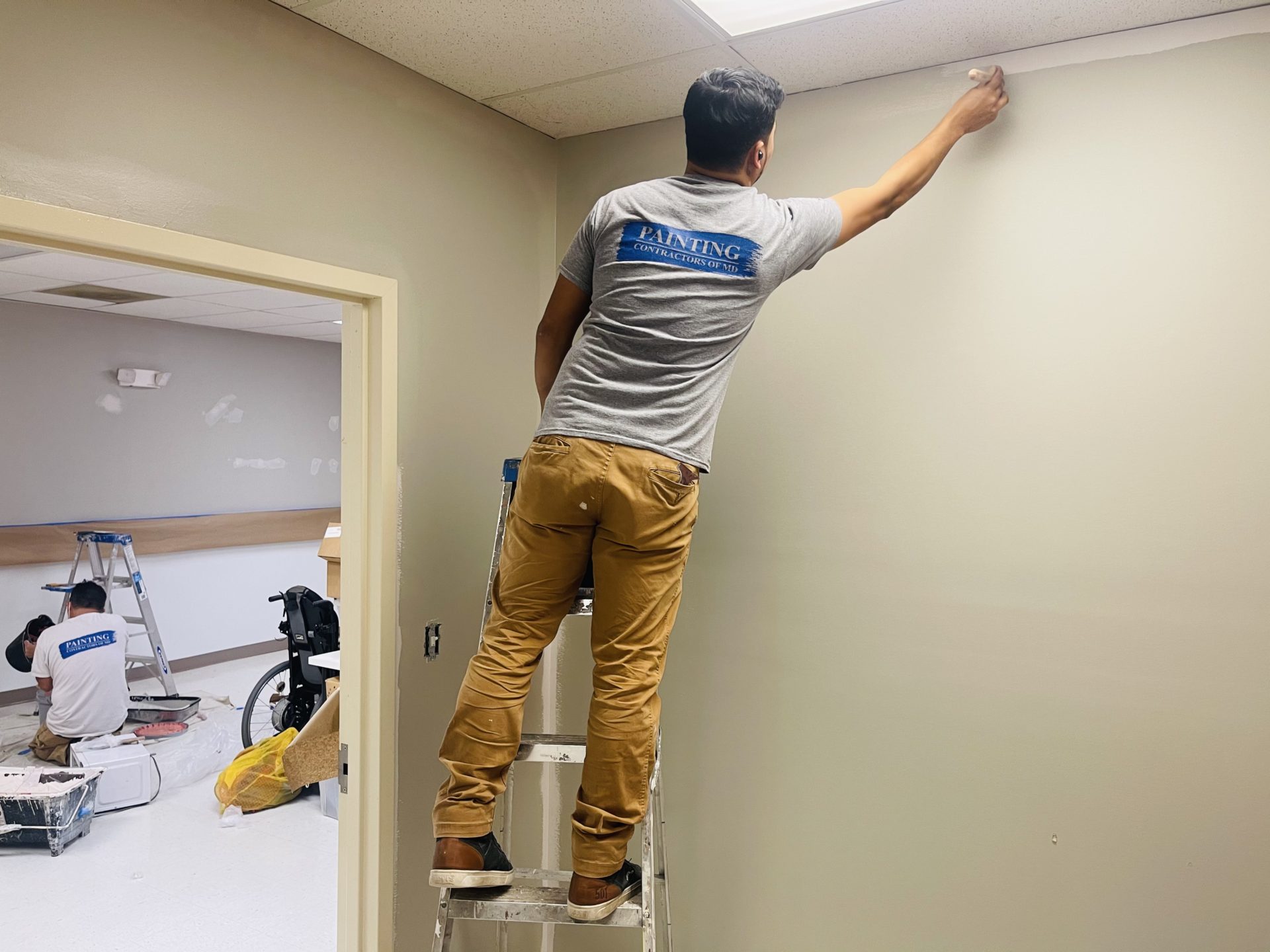 interior painting crew humanim building howard county md
