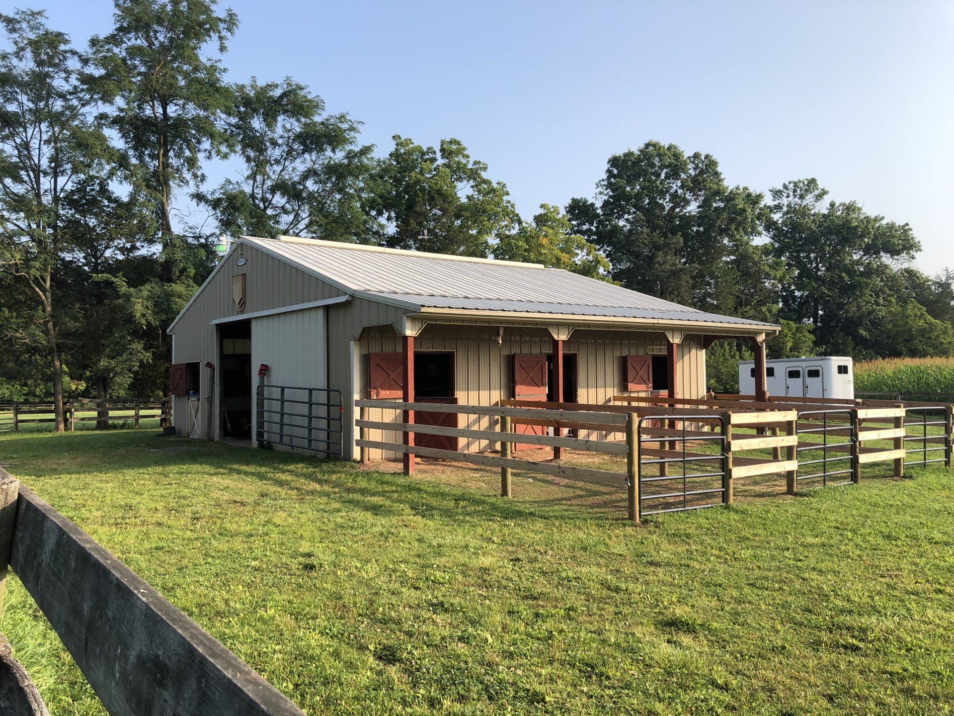 metal pole re-painting glenwood howard county