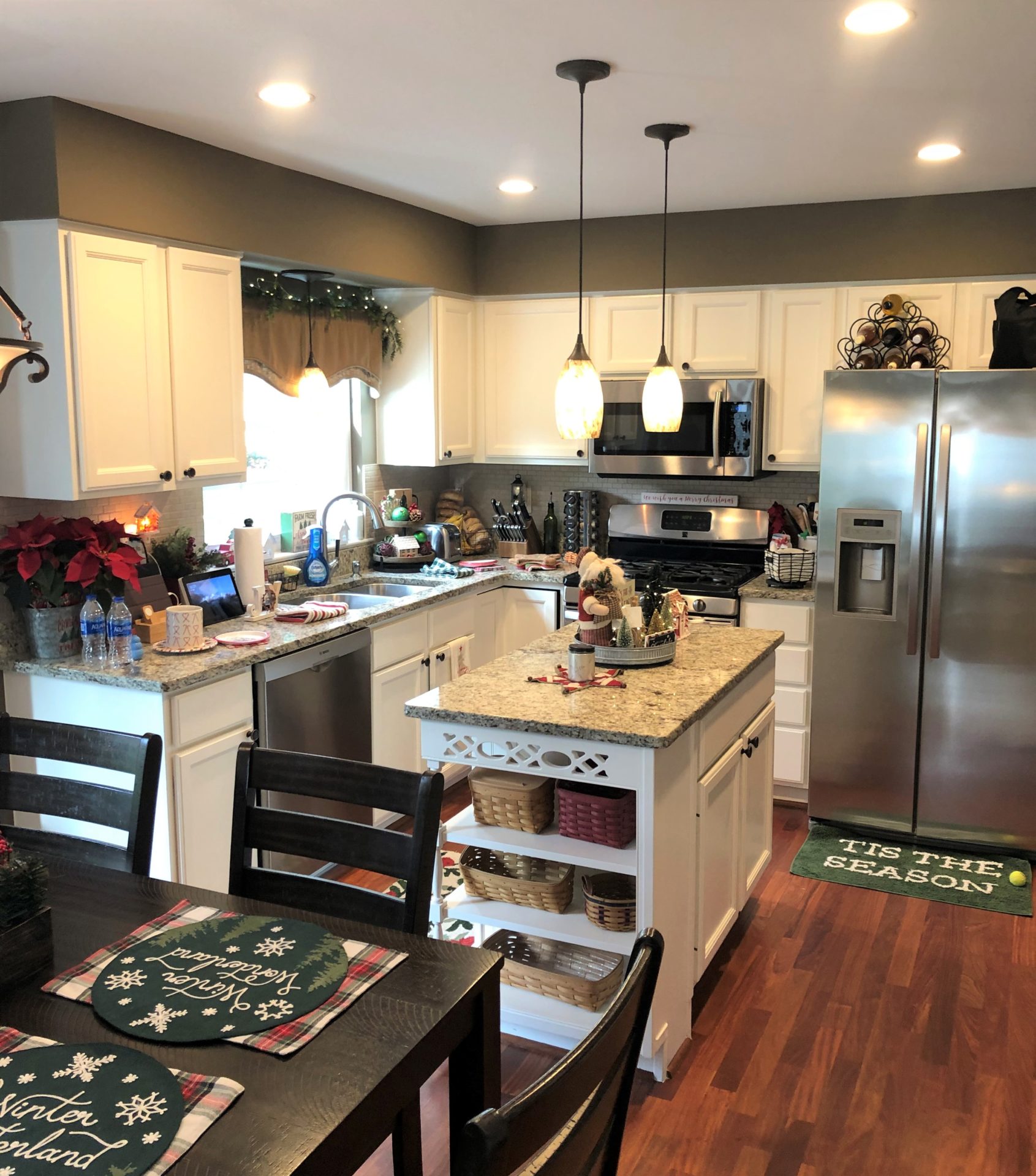 kitchen cabinet painting in carroll county home