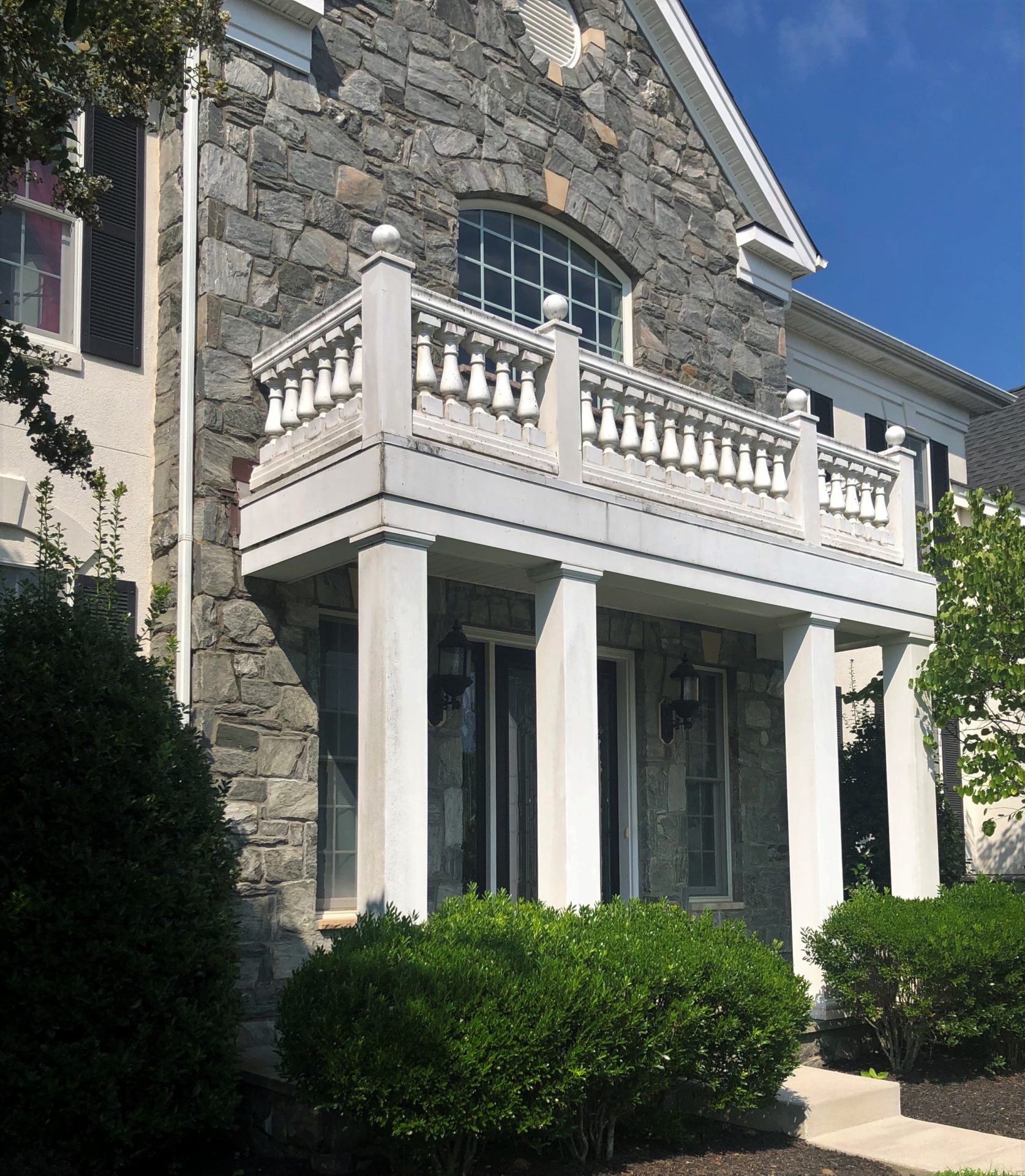 Front Entrance Refresh! Exterior Painters in Glenelg, MD Painting